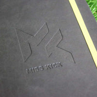 A5 Embossed Notebook - MISS KICK - #football#