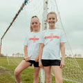 Girls England T-shirt White - MISS KICK - #football#