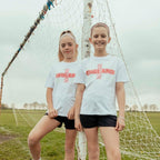 Girls England T-shirt White - MISS KICK - #football#