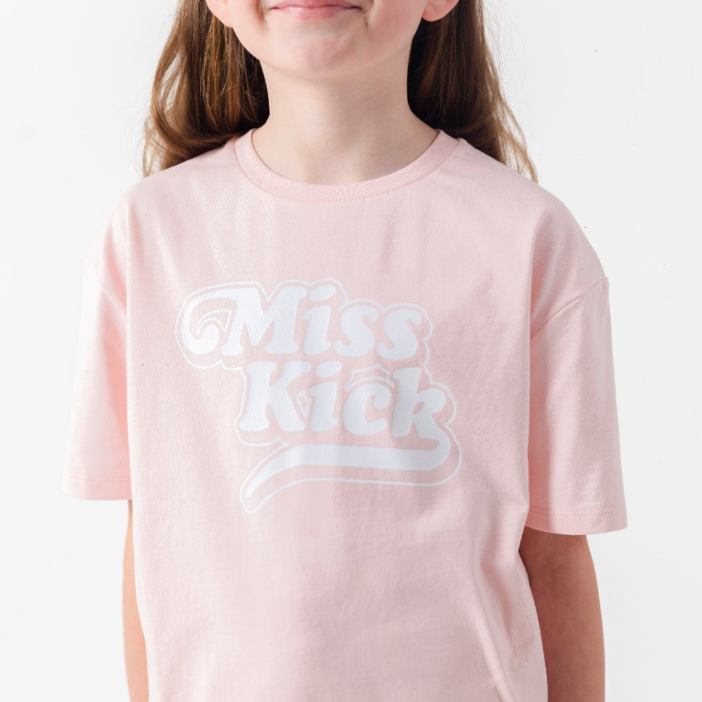 Girls Everyday Bold T-shirt - Blush